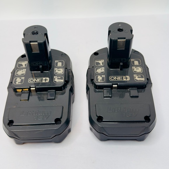 RYOBI P189 1.5Ah Battery Packs (Lot Of 2) *Parts Only- Not Working * - Picture 7 of 11